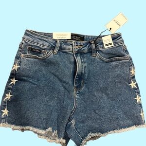 Judy Blue Star Denim Women's Shorts
